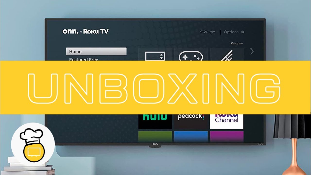 Onn Roku TV 65 Inch 4k Unboxing