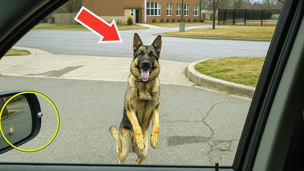 Pastor alemán K9 reconoce a su dueño después de 3 años… Lo que sucedió después fue increíble.