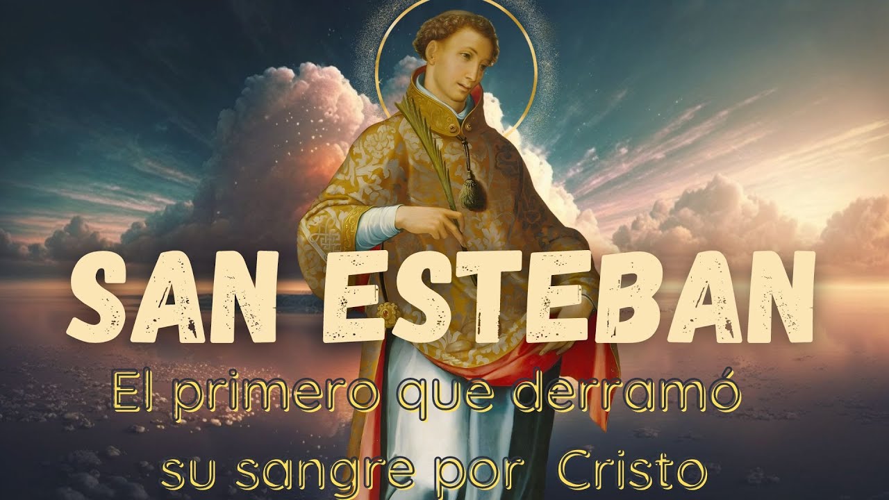 ➤¿QUIEN ERA SAN ESTEBAN, PRIMER MÁRTIR? BIOGRAFÍA. HISTORIAS DE FE@historiasdefecatolica #sanesteban