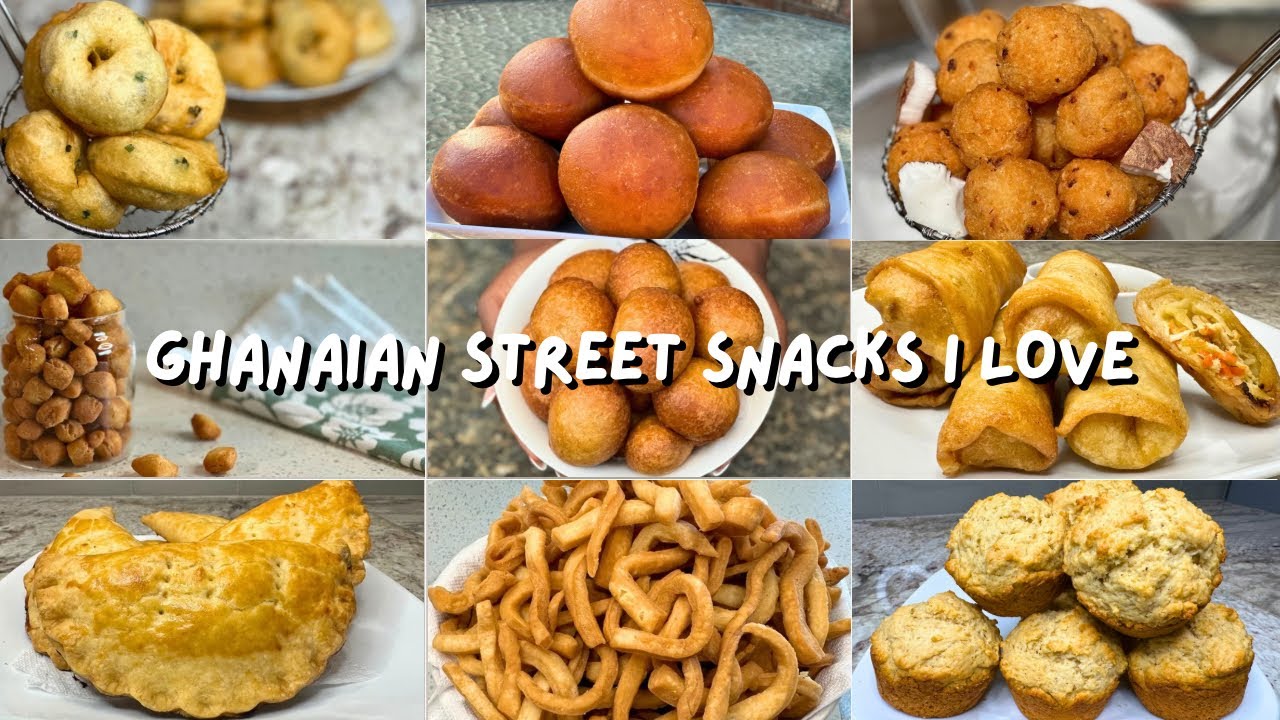 The Ultimate Ghanaian Street Snack Compilation 🇬🇭 | Ghana’s Most Iconic Street Food