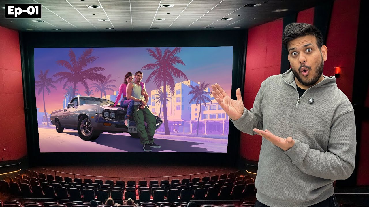 Building My Cinema Theatre For Gta 6 😍 #EP-1