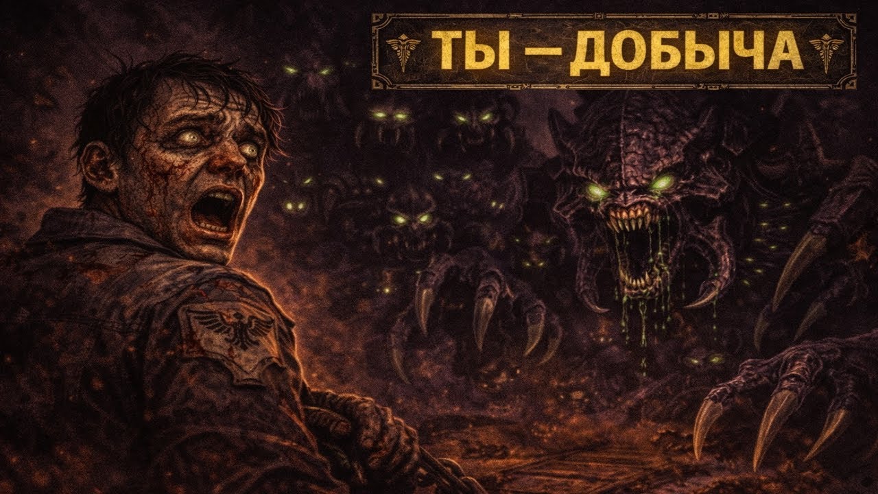 Почему Ты Бы Не Выжил В Роли Жертвы ОХОТЫ ТИРАНИДОВ В Warhammer 40k