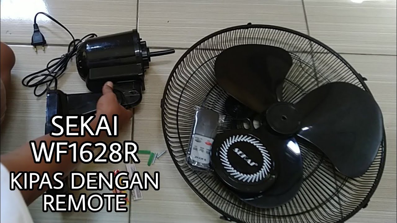 Review kipas angin Sekai WFN 1628 R