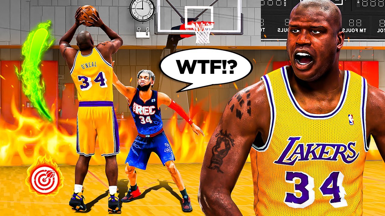 RANDOM REC Players HATE My CATFISH 7'0 Shaq Build