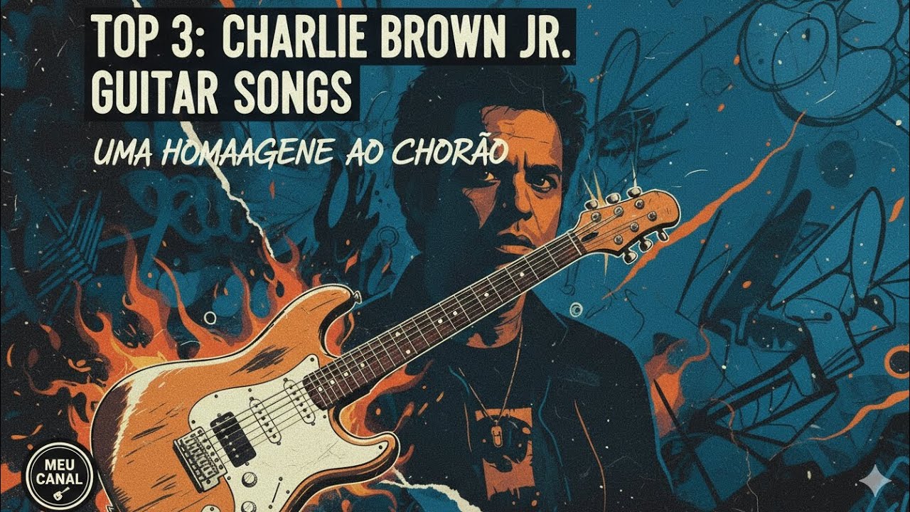 Meu Top 3 Músicas do Charlie Brown Jr Que Eu Gosto De Tocar Na Guitarra #meninoautistaquetocaviolao
