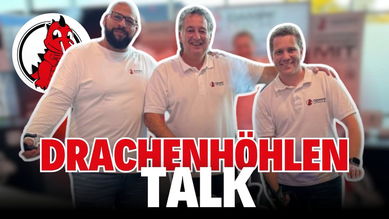 DRACHENHÖHLEN Talk! Jetzt das neuer Format mit Einblicke in die DAMPF DRACHEN Welt