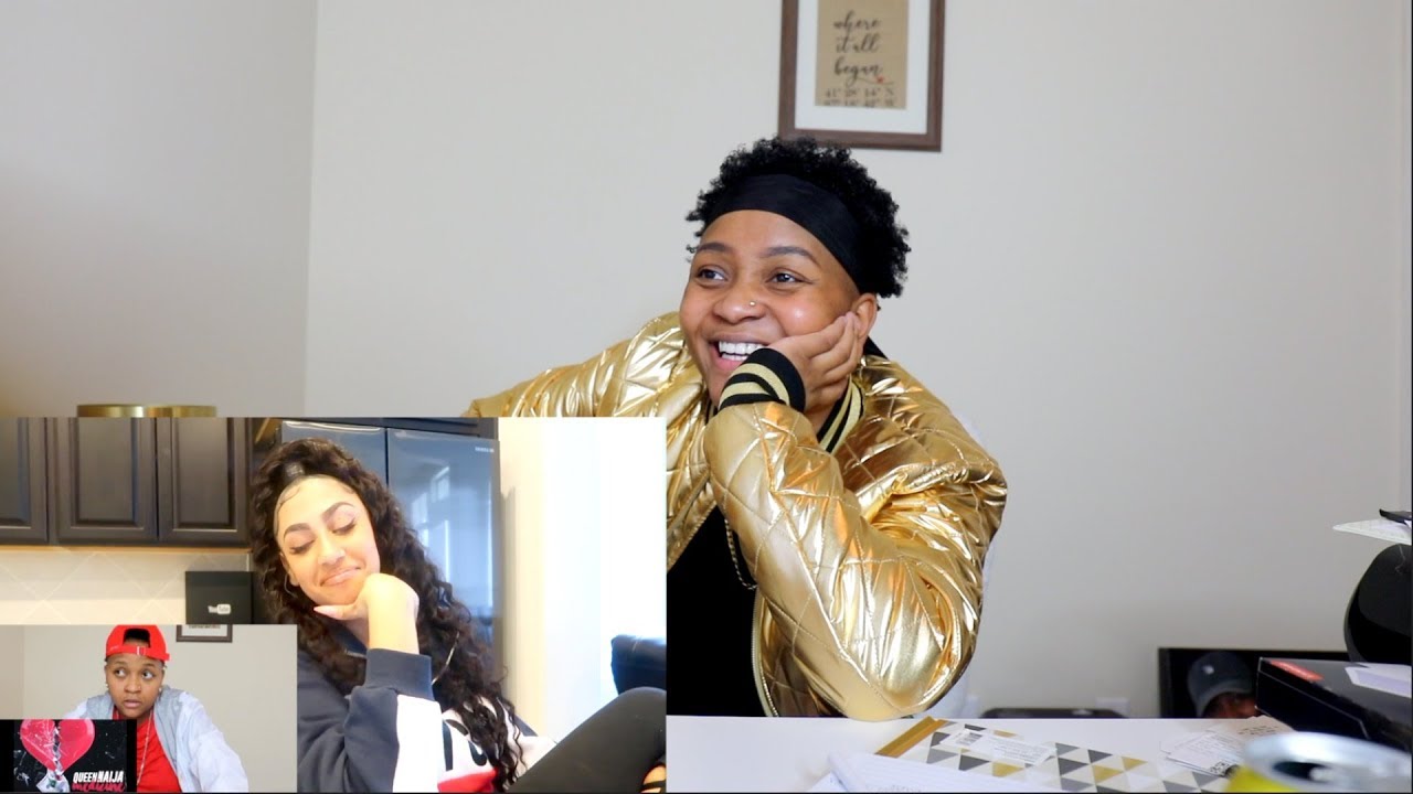 QUEEN NAIJA REACTS TO ME!!! (MY REACTION) | Domo Wilson