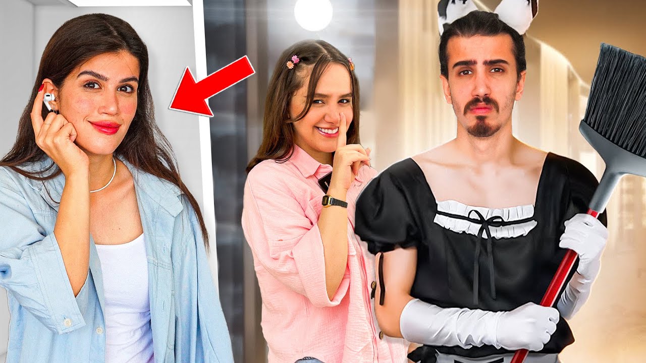 24 ساعت یواشکی خدمتکار خواهرم شدم اما…😰