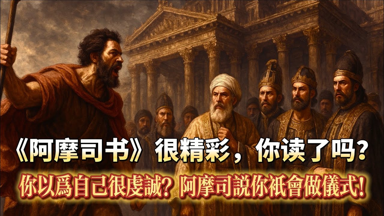 《阿摩司書》他不是體制內的先知，卻敢罵國王！農夫阿摩司的爆裂預言！聖經里最敢說實話的農夫：阿摩司不是你想象的先知！《聖經人物志》178
