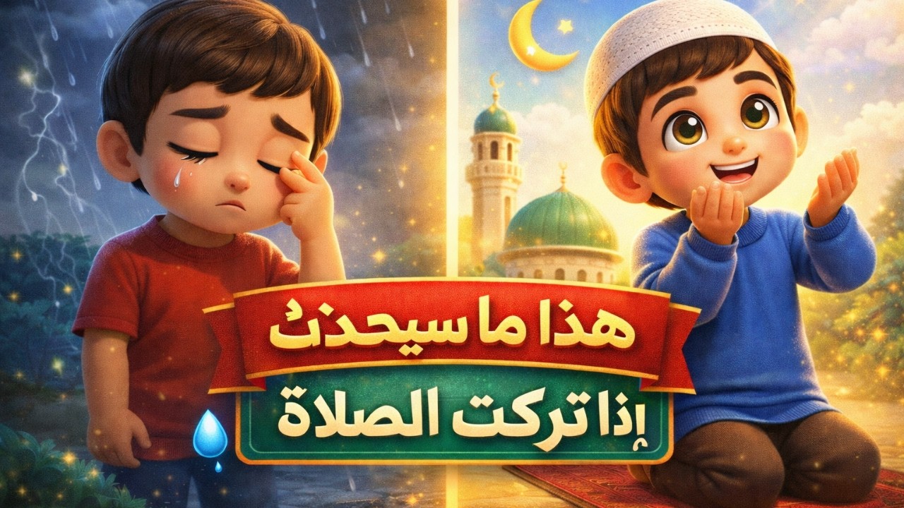 قصة عن ترك الصلاة للعبرة | الصلاة في الإسلام للأطفال