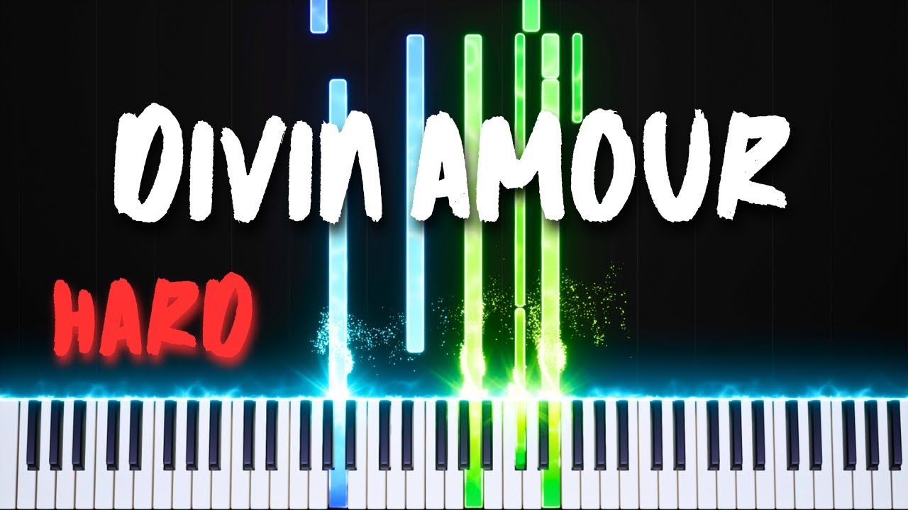Gael Music - Divin Amour | HARD PIANO TUTORIAL BY Extreme Midi