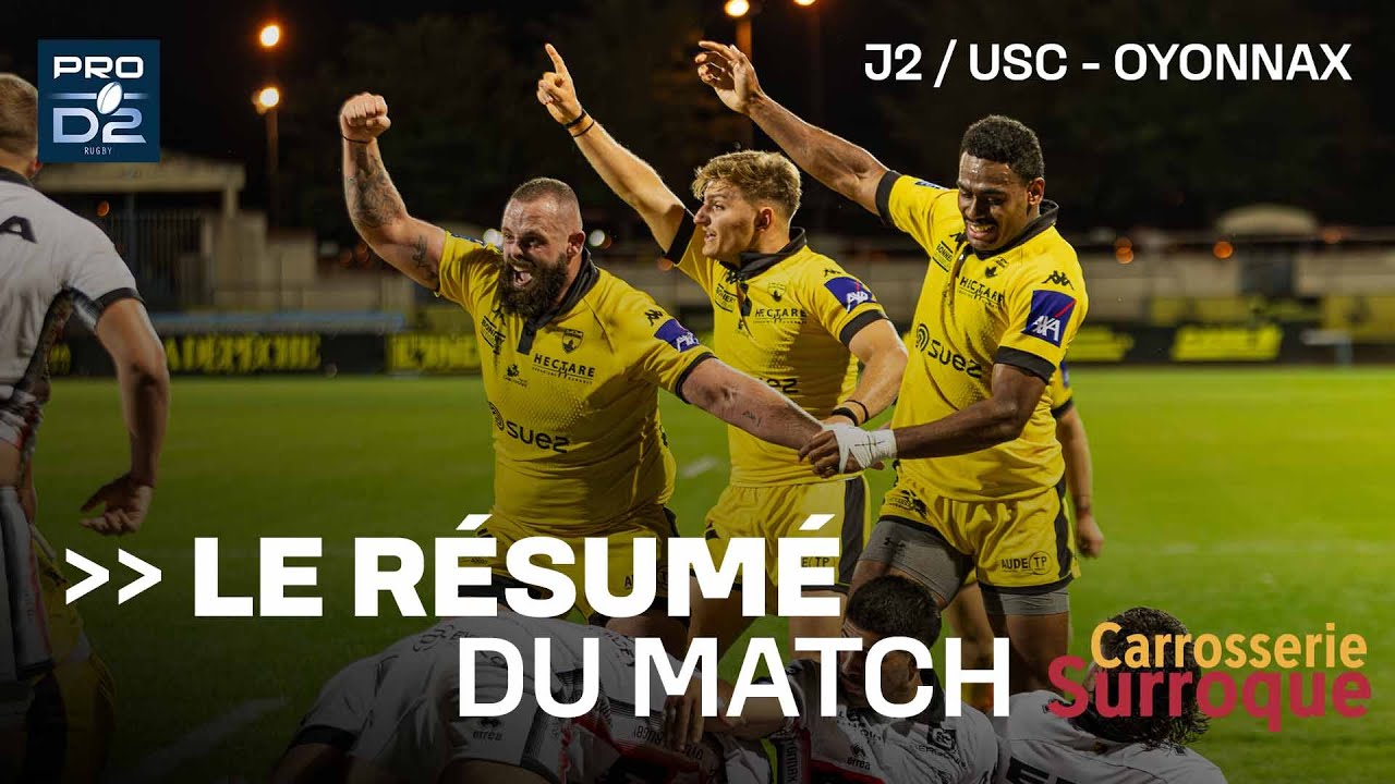 Le résumé de Carcassonne - Oyonnax I J2 PROD2 25/26