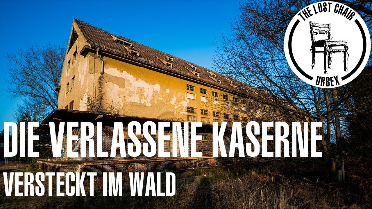 Die verlassene Kaserne versteckt im Wald (LOST PLACE)