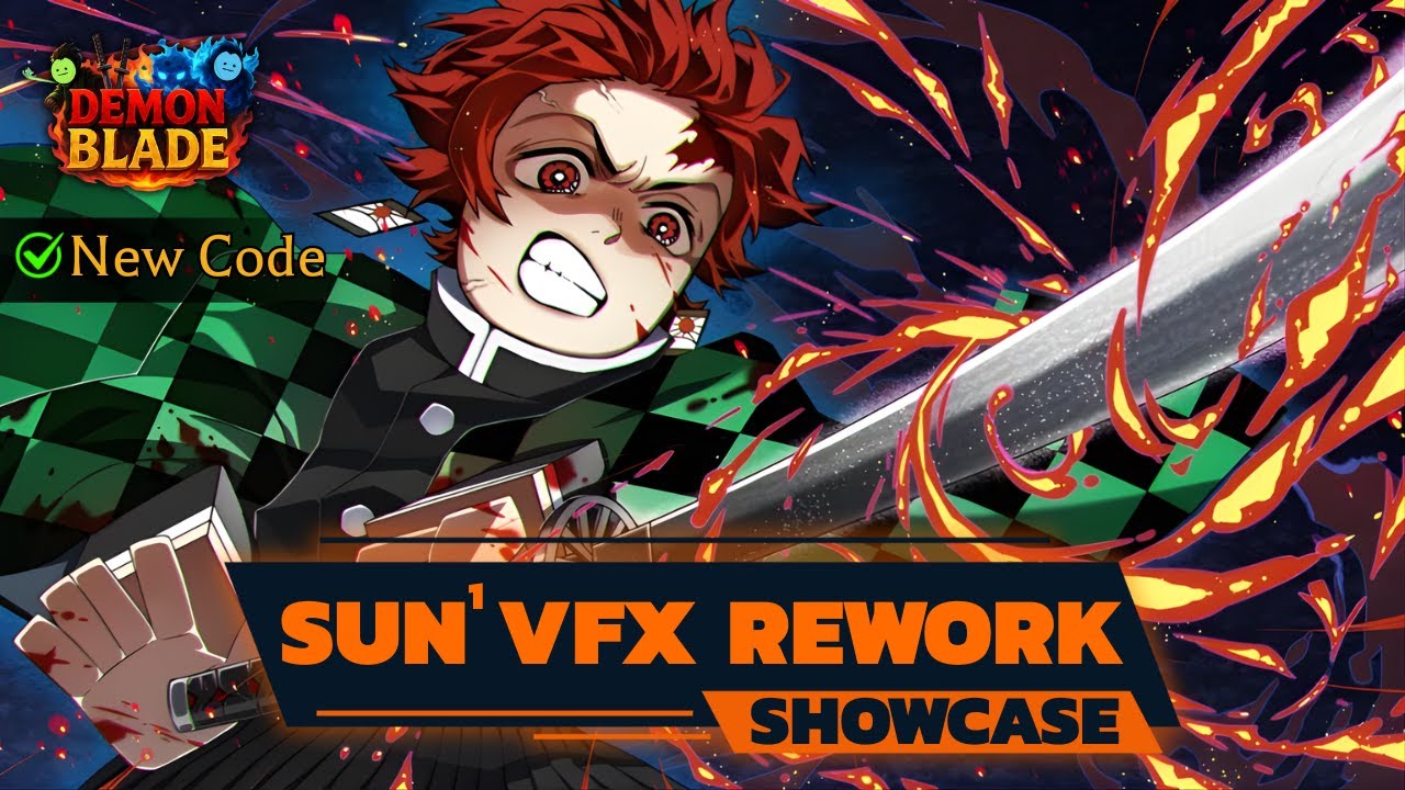 Demon Blade | SUN 1 VFX REWORK  | Skill Showcase | Roblox