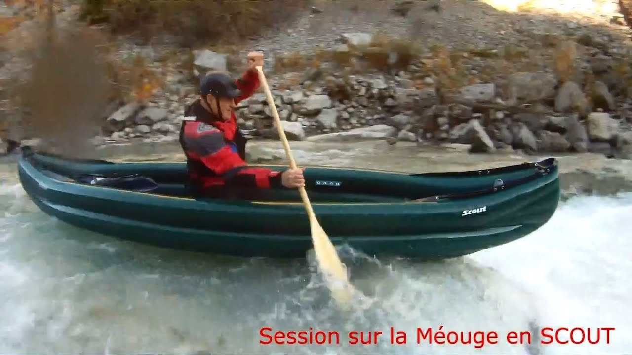 Rivi&egrave;re des Hautes Alpes en canoe gonflable Gumotex : Scout