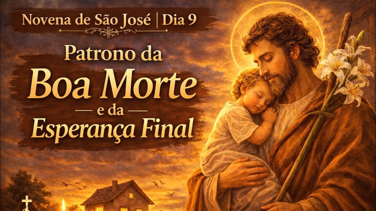 Novena de São José | Dia 9 | Patrono da Boa Morte e da Esperança Final