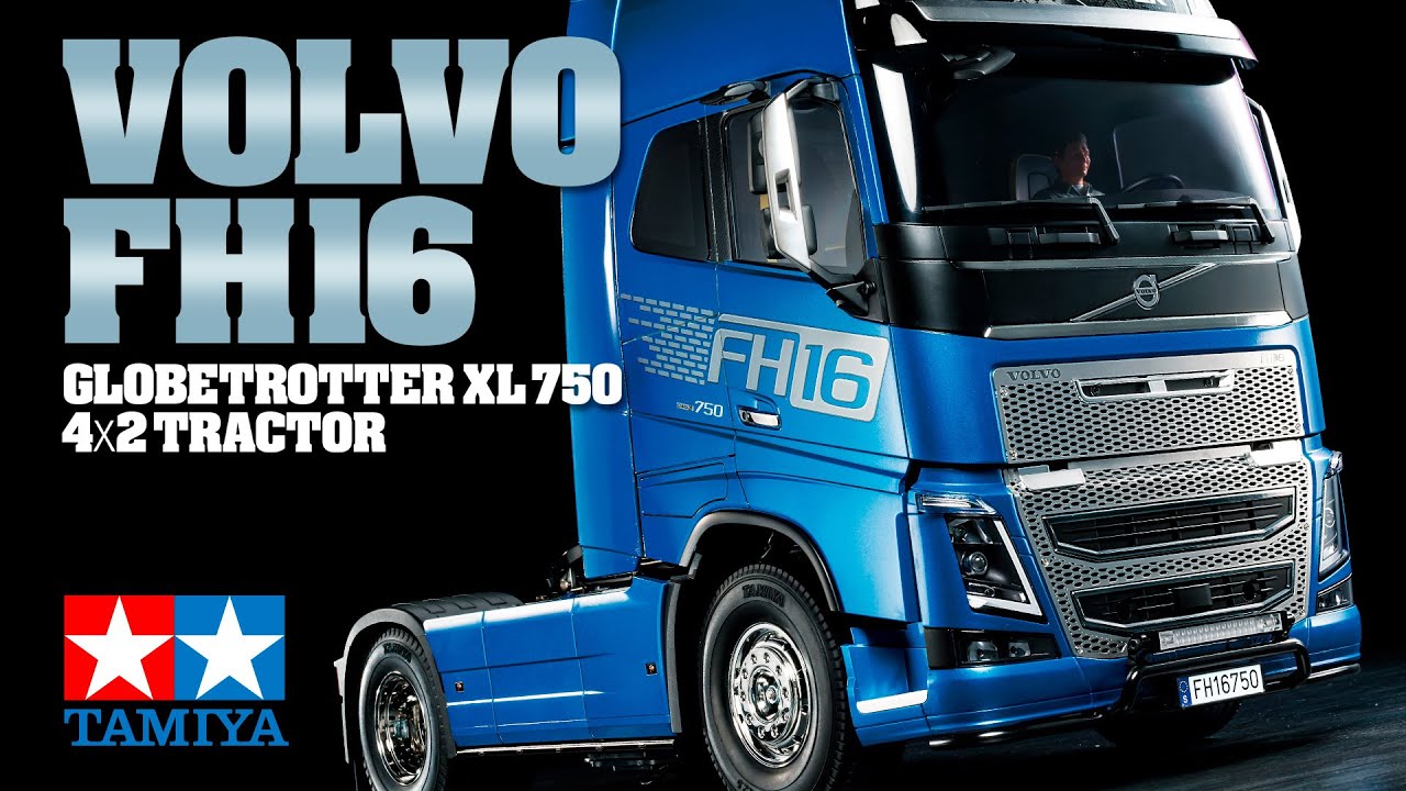 TAMIYA 1/14 R/C VOLVO FH16 GLOBETROTTER XL 750 4x2 TRACTOR タミヤ ボルボ FH16 グローブトロッターXL 750 4×2