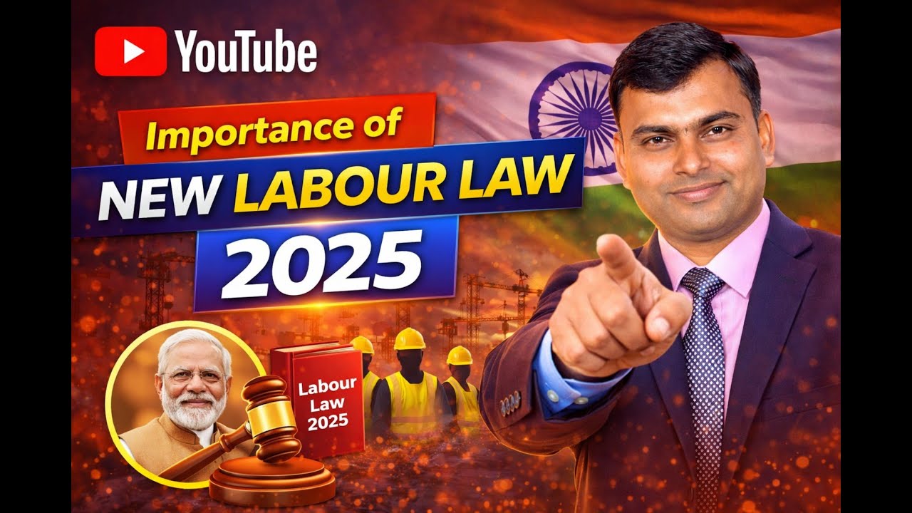Importance of New Labour Law 2025 by Mr. Mukesh Mishra| Safety with #Mukesh