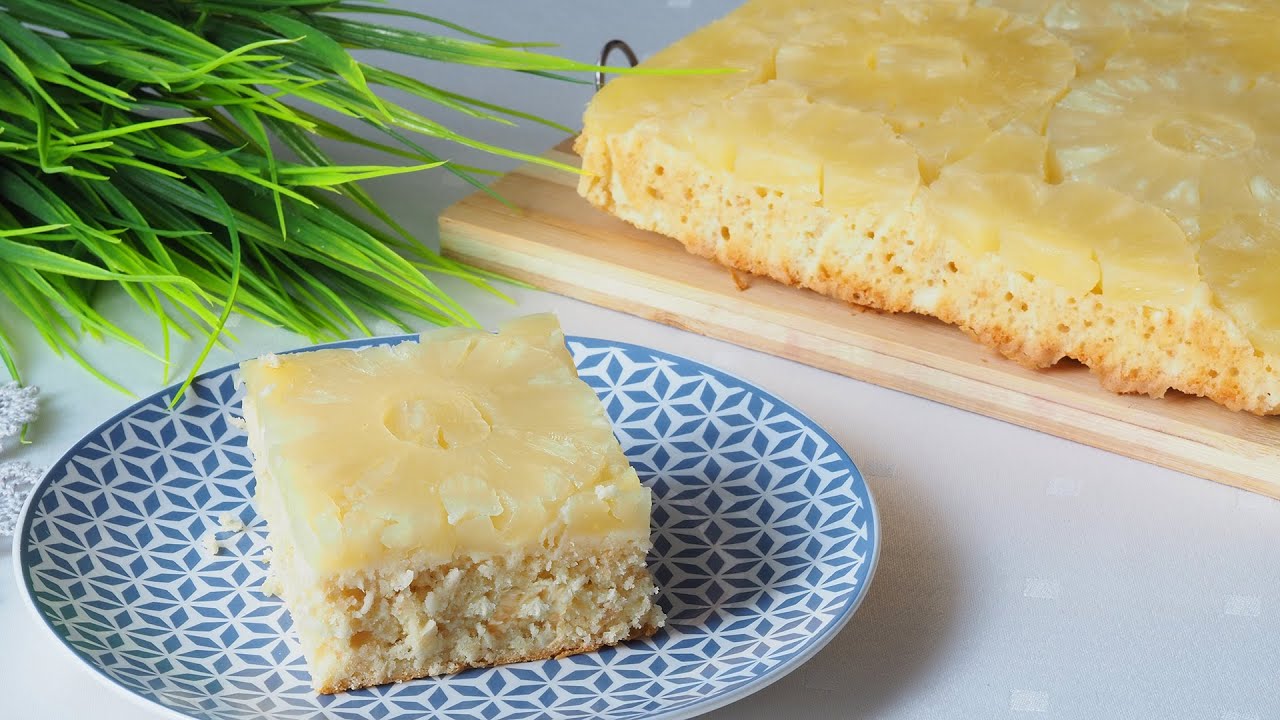 Кокосовый торт🥥 с ананасом🍍