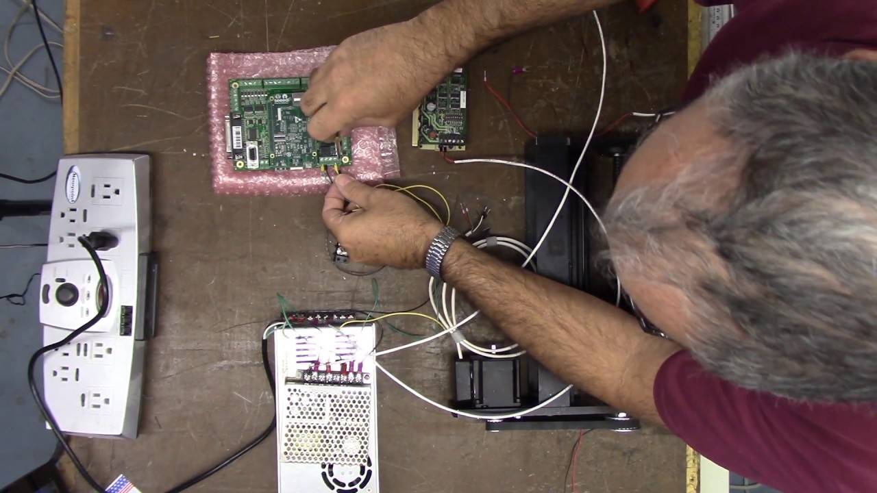 Centroid Acorn CNC Basics - Wiring up a single axis on the Bench