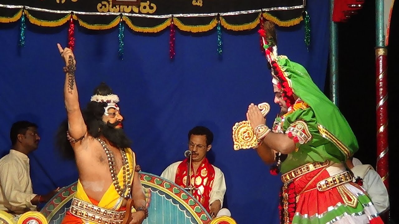 Yakshagana -- Matsyavathara - 7 - Bhrigu muni shapa