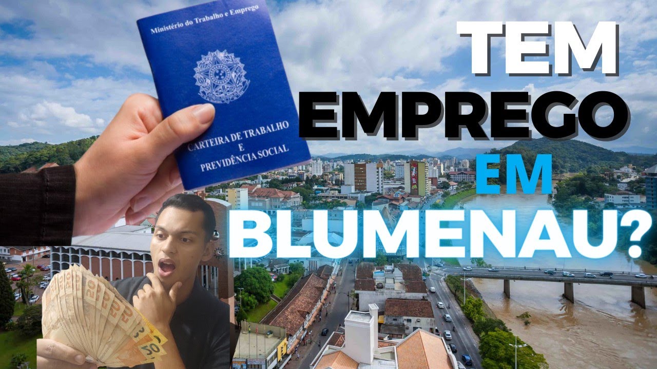 EMPREGOS NO CENTRO DE BLUMENAU, TÁ TENDO!🤑 *oportunidades*