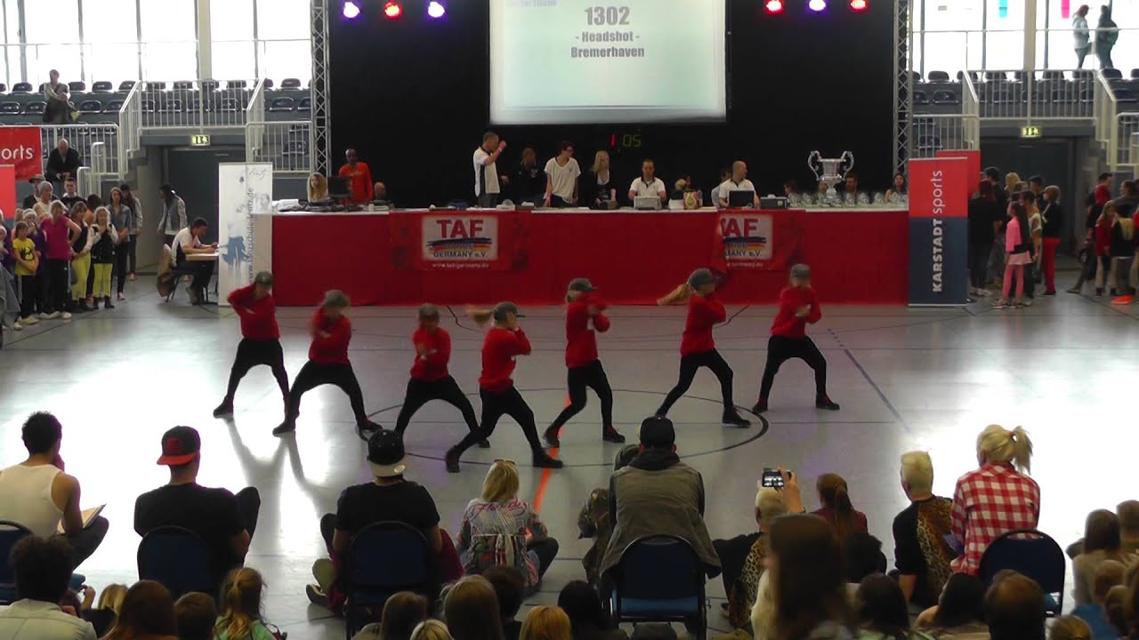 Headshot  1.Platz TAF Deutsche HipHop Meisterschaft 2013
