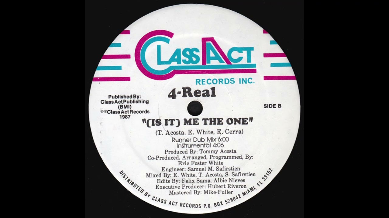 (Is It) Me The One (Runner Dub Mix) - 4-Real