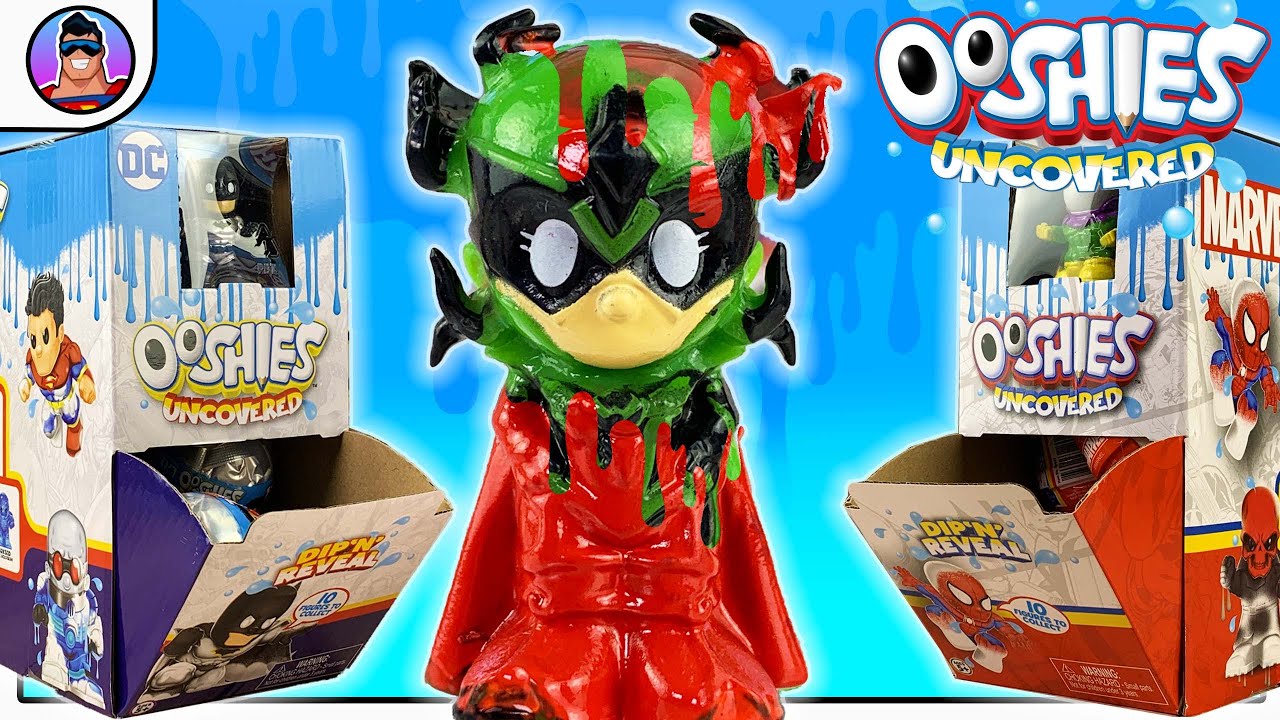 Ooshies UNCOVERED |  Marvel & DC Full Box Opening and Review!