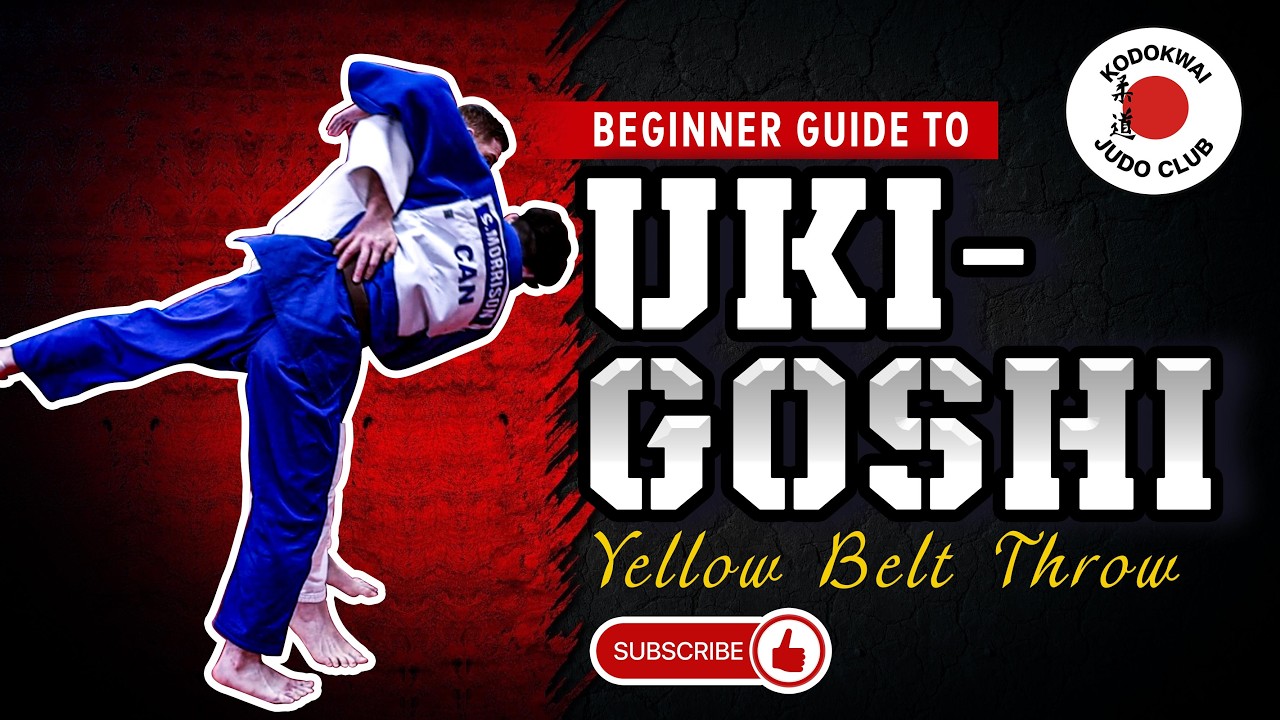 Uki-Goshi Judo Throw Tutorial | Floating Hip Throw | Yellow Belt Throw Lesson 6