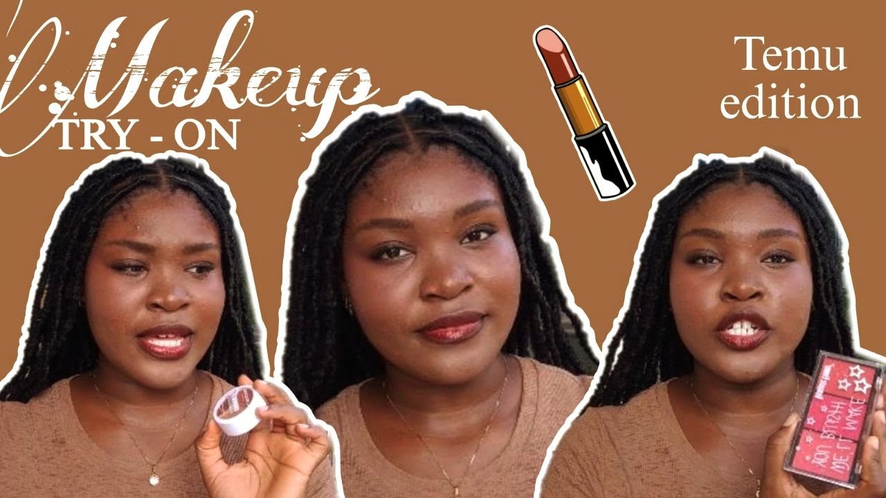 MAKEUP TRY-ON | LETS SEE IF TEMU KNOWS WHAT MAKEUP IS !!