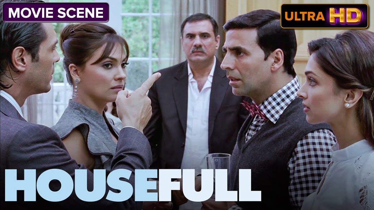 Housefull (2010) | Akshay Kumar & Deepika Padukone | Superhit Hindi Movie | Best Comedy Scene (HD)