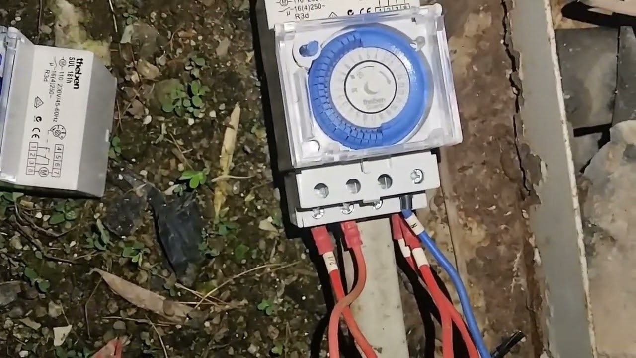 CARA PEMASANGAN TIMER PADA LAMPU JALAN, AGAR MENYALA OTOMATIS. 
