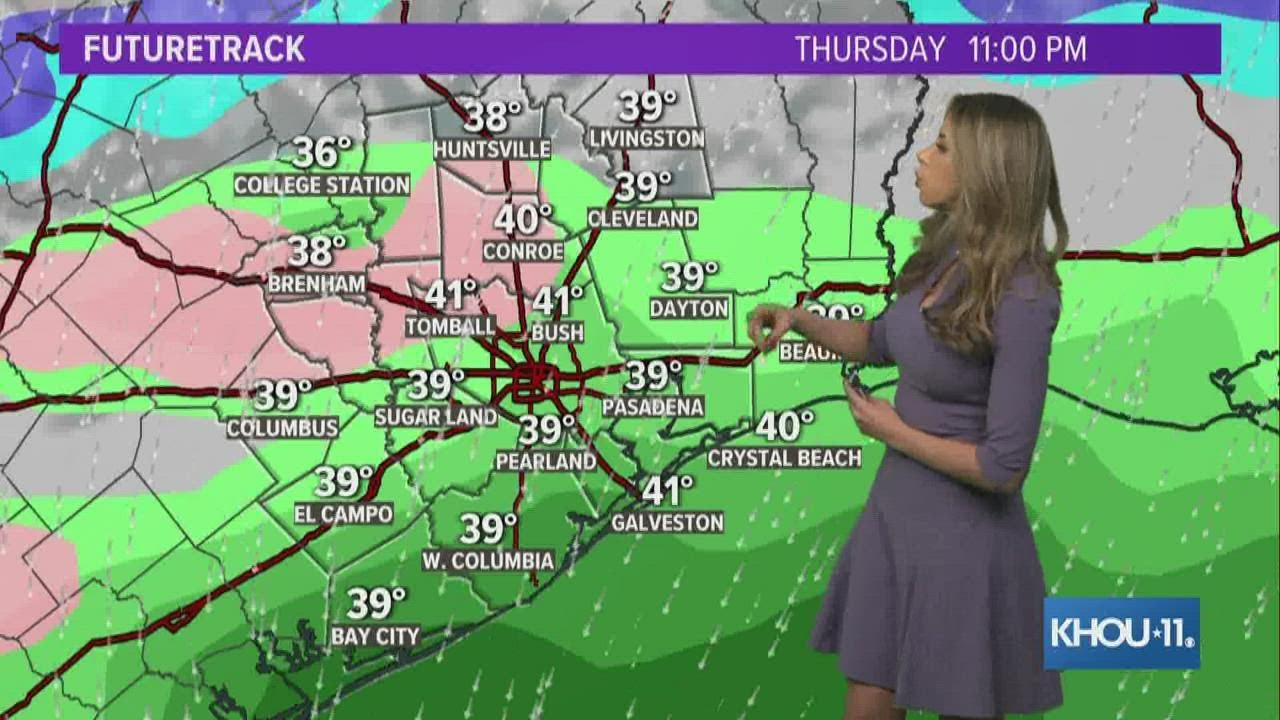 Houston, Texas weather: Winter weather possible overnight | English & Español