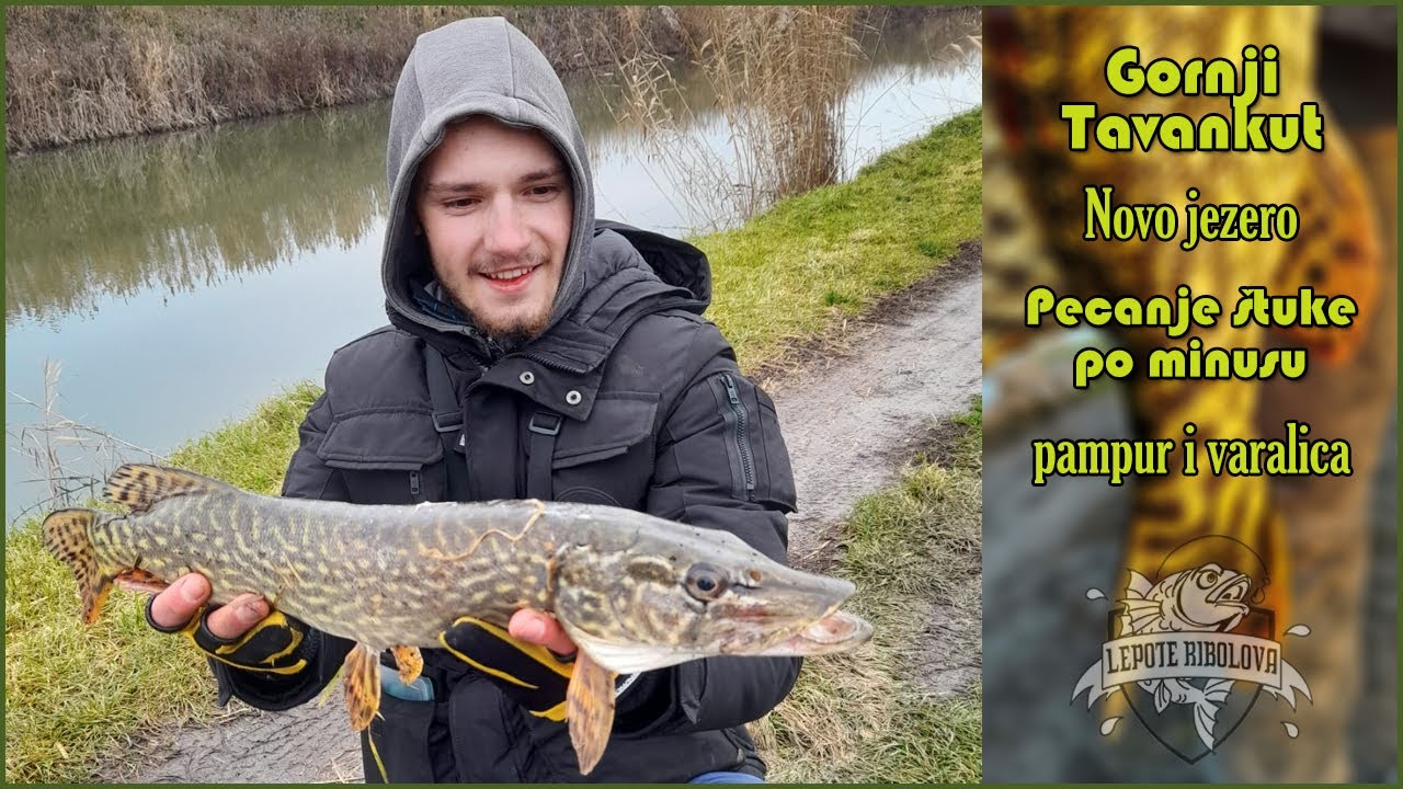 Lepote ribolova ep. 17 - Pecanje štuke po minusu | Varalica i pampur | Novo jezero - Tavankut