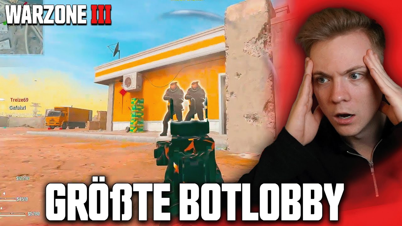 Wir haben die GRÖßTE BOTLOBBY in WARZONE gefunden! | V1nKub