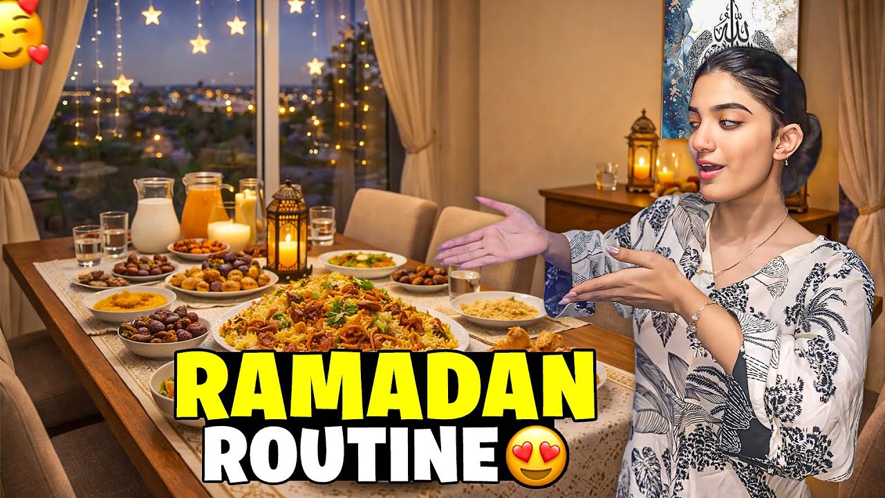 VLOG LATE KYU AYA??? | RAMDAN ROUTINE 😍