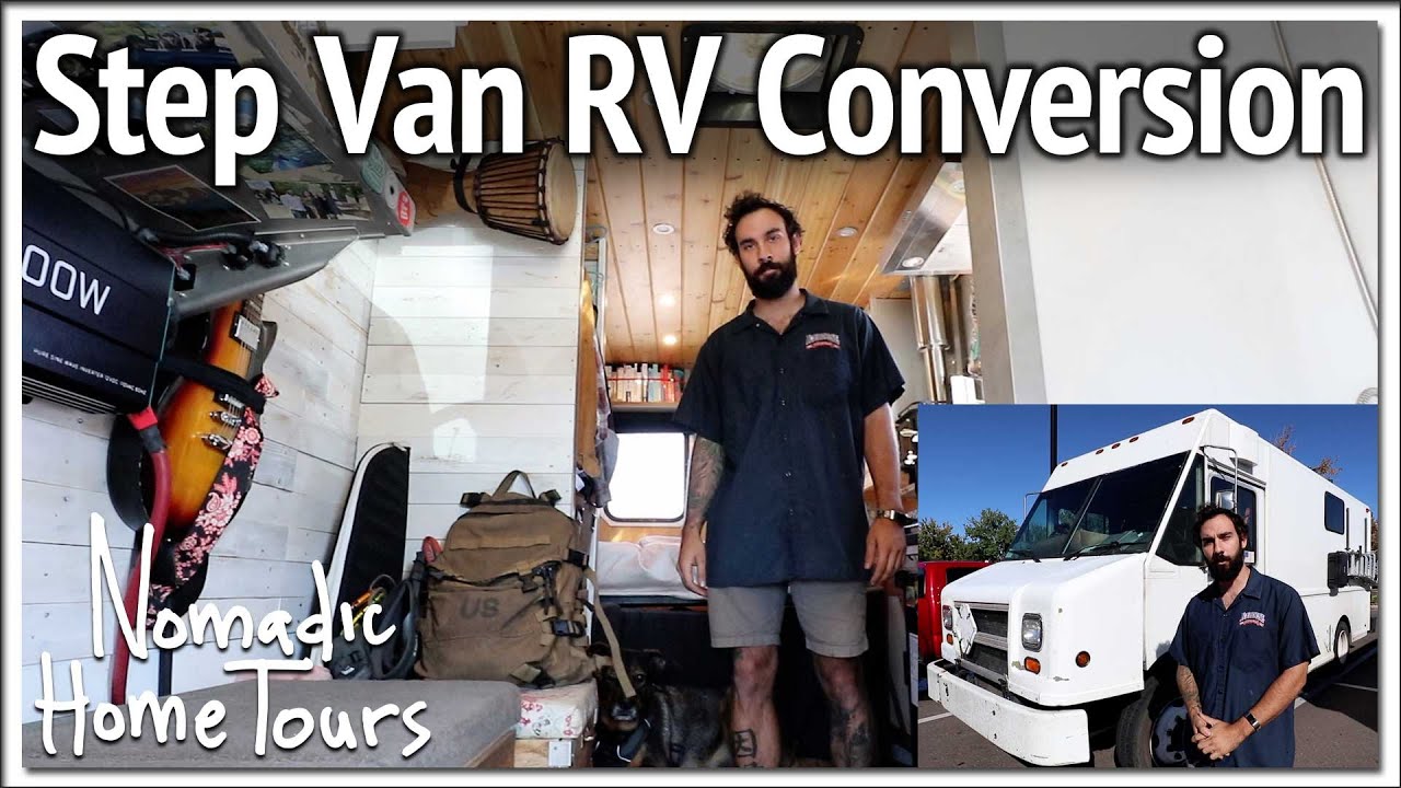 Living in a Step Van RV Conversion | FedEx Truck Tiny House