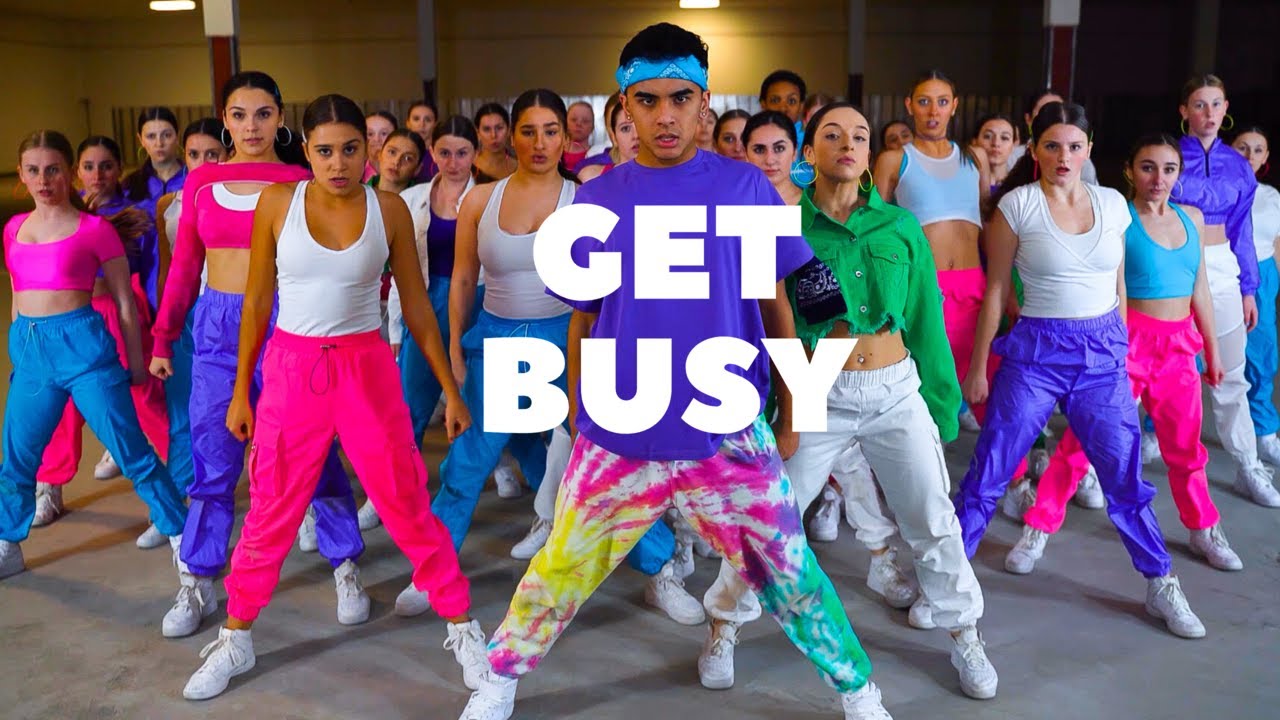 GET BUSY | DANCEHALL LINE | SAMANTHA CAUDLE X SPOTLIGHT STUDIOS