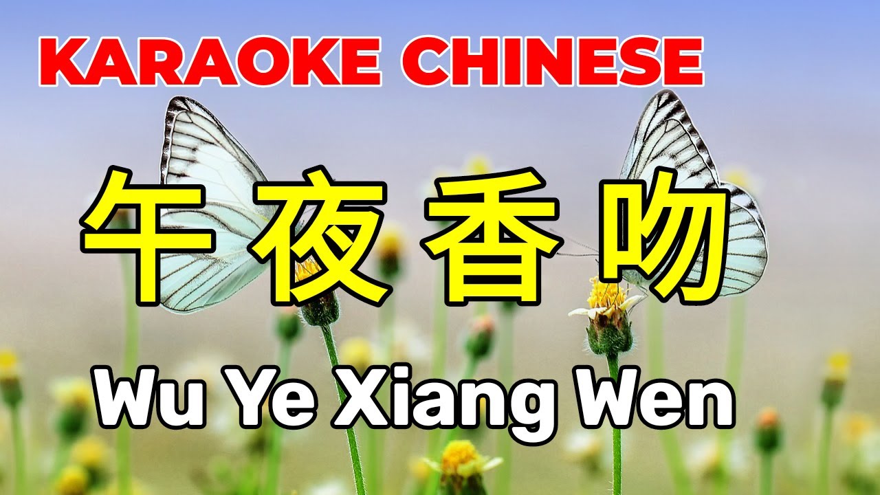 KARAOKE CHINESE 午夜香吻 l Wu Ye Xiang Wen l VietHoa Karaoke