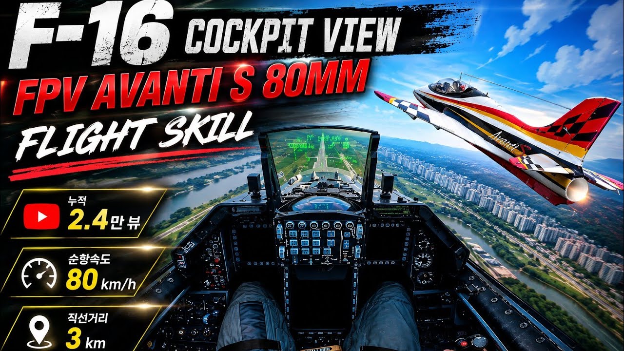 LONG RANGE FPV AVANTI S 80MM EDF JET