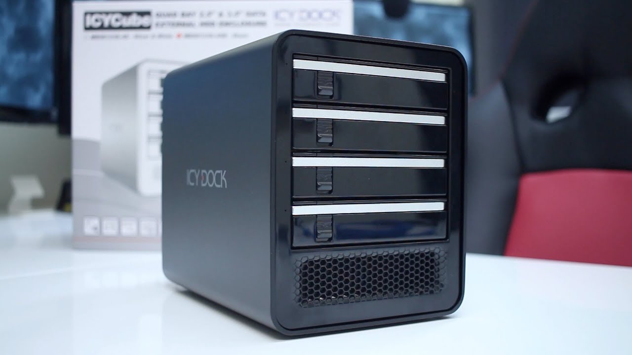 Icy Cube 4 HDD Bay USB 3.0 Enclosure | Unboxing & Review