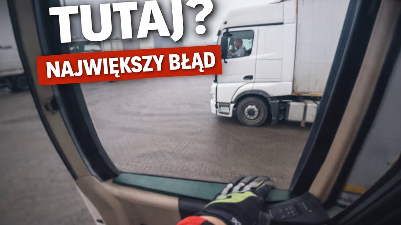 👉 Gdzie najłatwiej popełnić błąd przy rozpinaniu naczepy | Dzień z życia kierowcy TIR