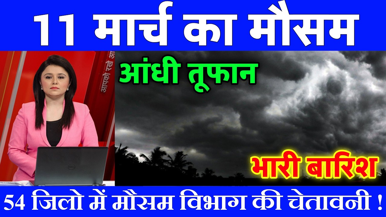 11 मार्च का मौसम| today weather update, heat wave, #Mausam_ki_jankari #Lucknow_weather #आज_का_मौसम