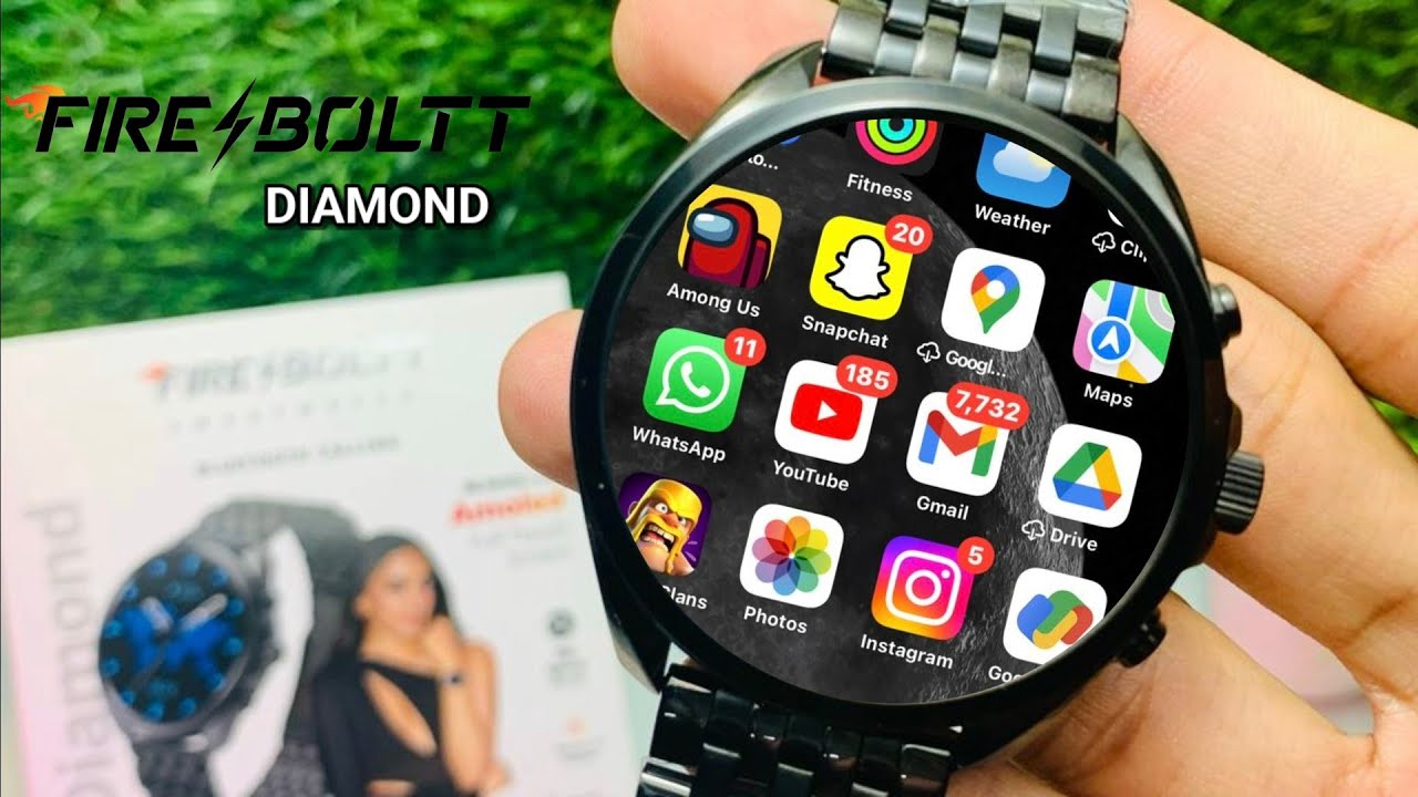 Firebolt Diamond Smart Watch Review..😍 | Most Premium Smartwatch 🔥