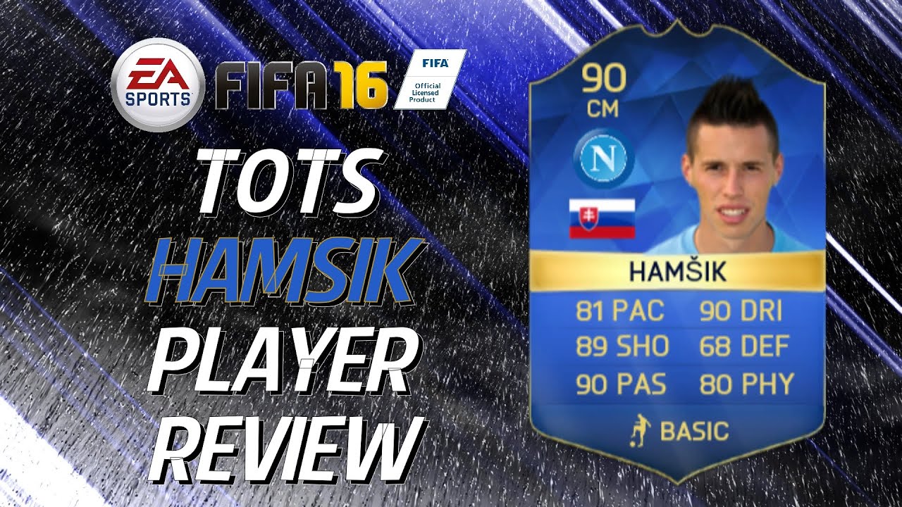 FIFA 16: TOTS Hamsik (90) Player Review + In Game Stats
