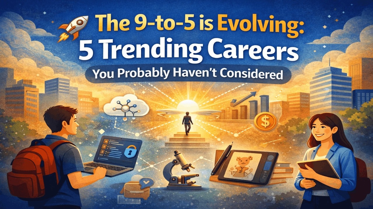 Top 5 Trending Careers After 12th & Graduation | Skills Over Degree in 2026 📈 | #skills #careertips