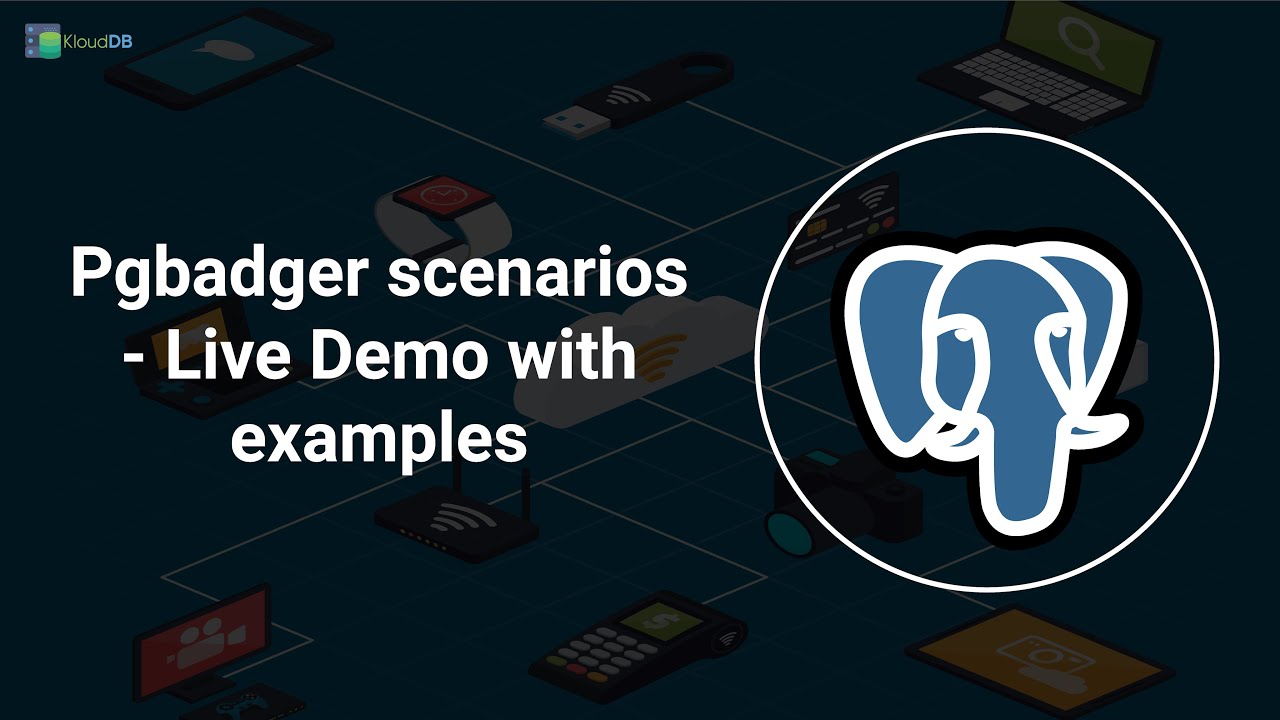 Демонстрация Pgbadger Live &mdash; с примерами сценариев #postgres #postgresql