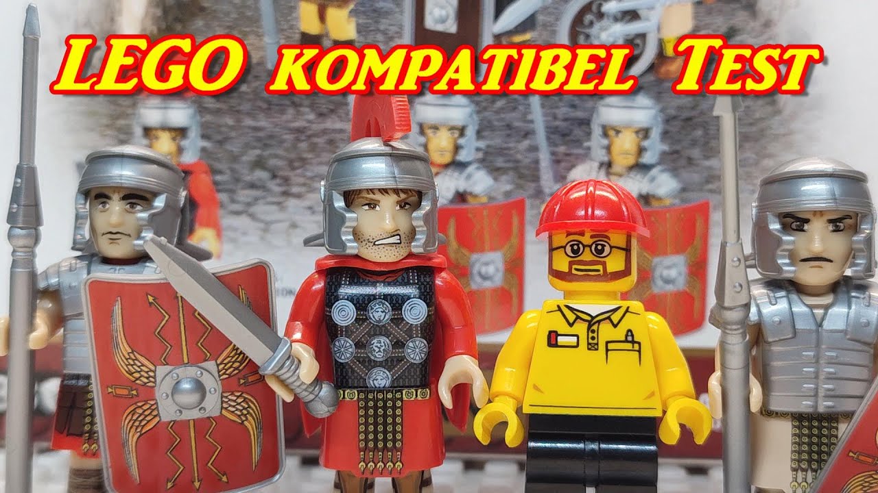 LEGO und Cobi Minifiguren | Wie gut kann man die Teile kombinieren | Test