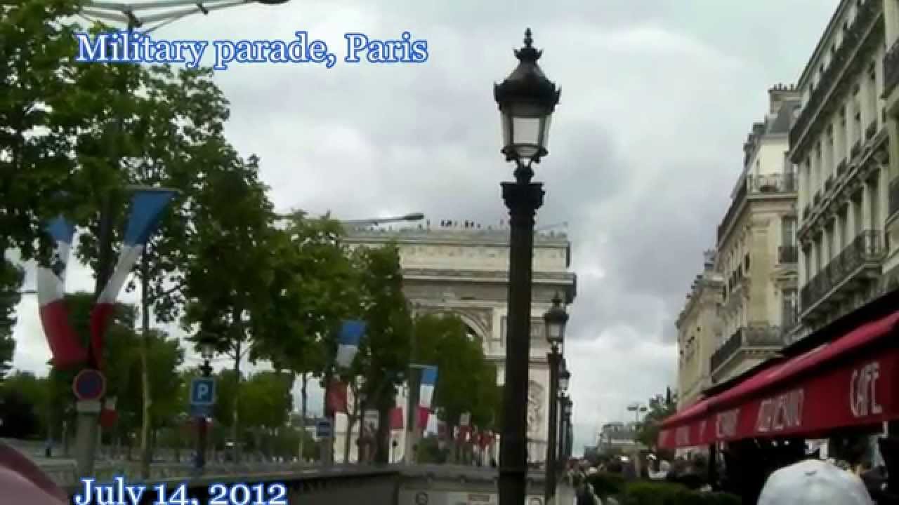 Military parade, Paris, July 14, 2012 (HD)
